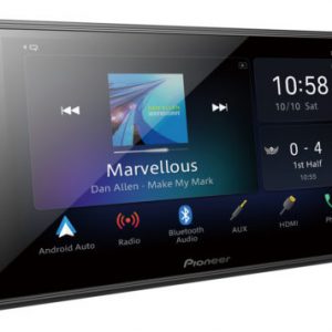 Pioneer Dmhz6350bt Capacitive Touch-screen “Short Chassis” Multimedia player with Apple CarPlay, Android Auto & Alexa Built In.