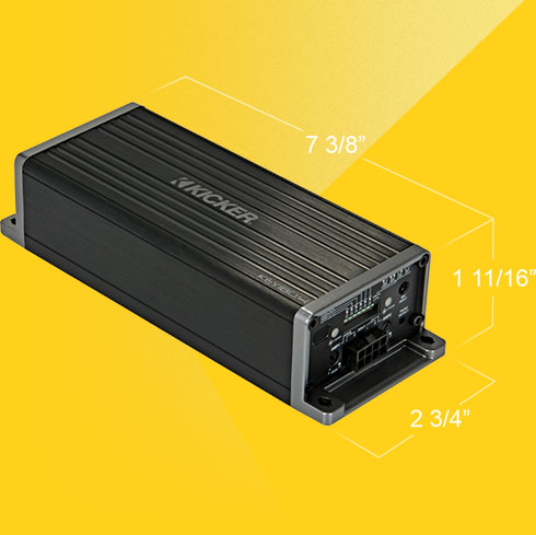 45KEY180.4 Smart 4-Ch. Amplifier (auto-EQ/processor)