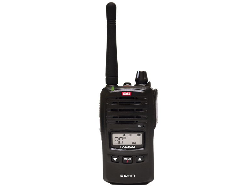 TX6160X 5 Watt IP67 UHF CB Handheld Radio Gme 2018 Model