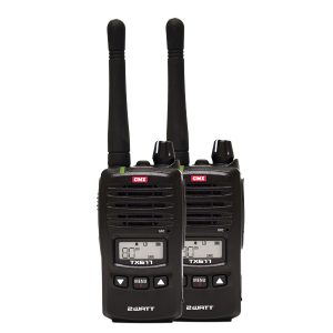 TX677TP 2 Watt UHF CB Handheld radio - Twin pack 2018 model