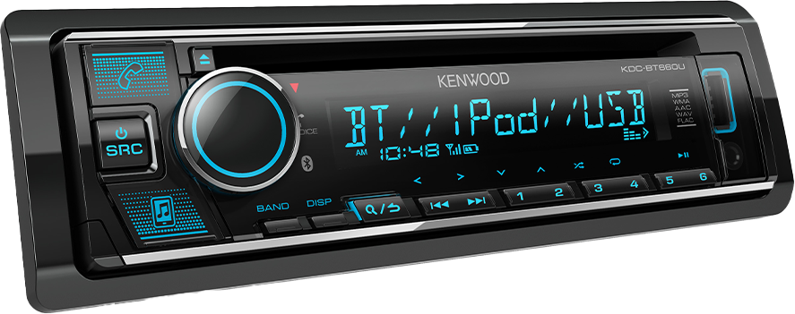 Kenwood KDC-BT660U CD-Receiver with Bluetooth