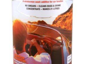 BOWDENS OWN WIPE OUT A WINDSCREEN WASHER ADDITIVE FOR CAR FANATICS.