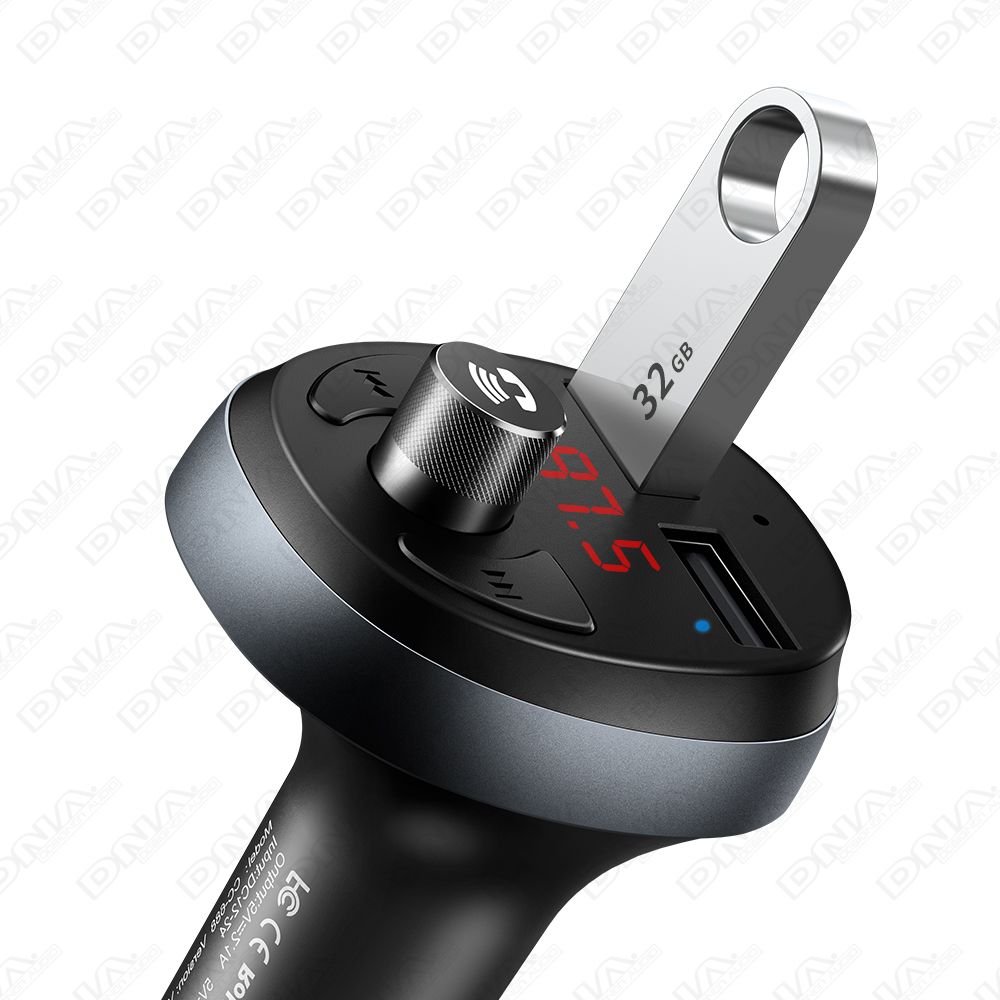 Mcdodo Dual USB Bluetooth FM Transmitter with Handsfree Function Mcc6880 - Image 2