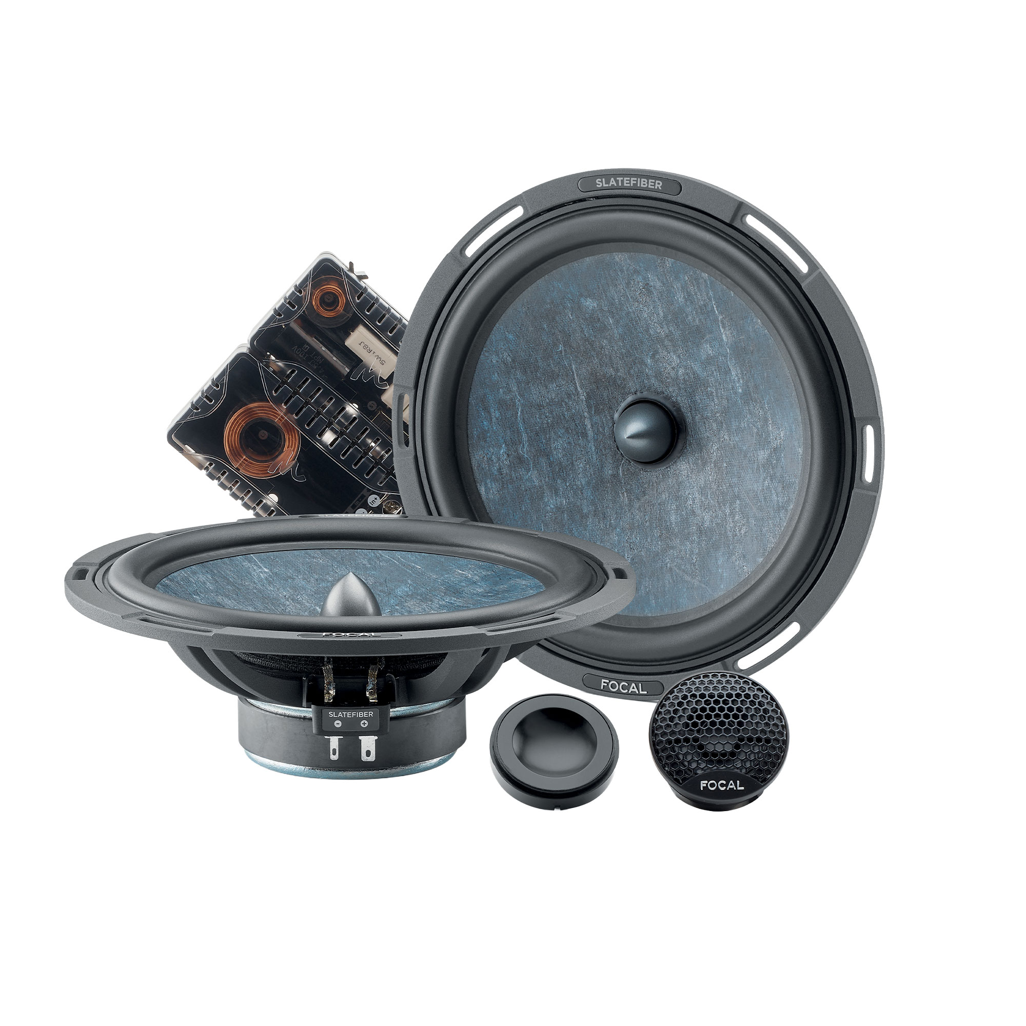 Focal 200 SF 8″ Slatefiber Component Speakers - Image 2