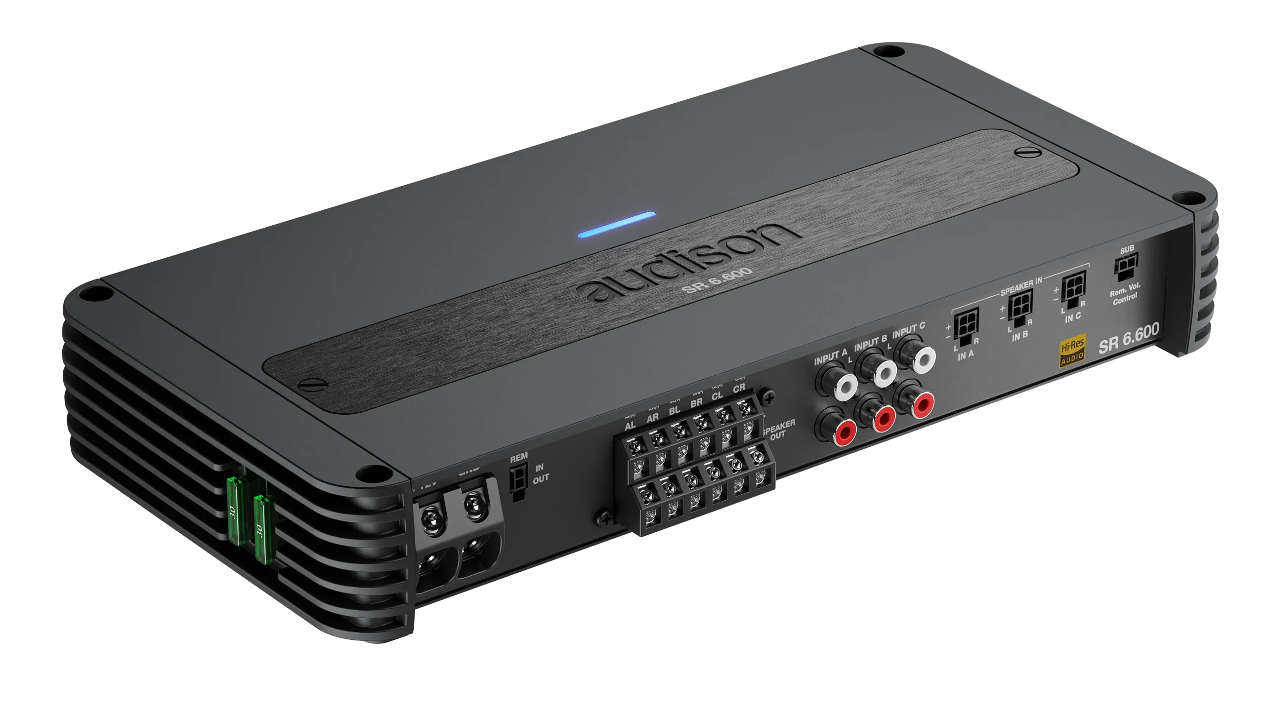 AUDISON SR 6.600Amplifier | 1120 W total power | 140 W x 4 + 185 x 2 @2ohm | D-class - Image 2