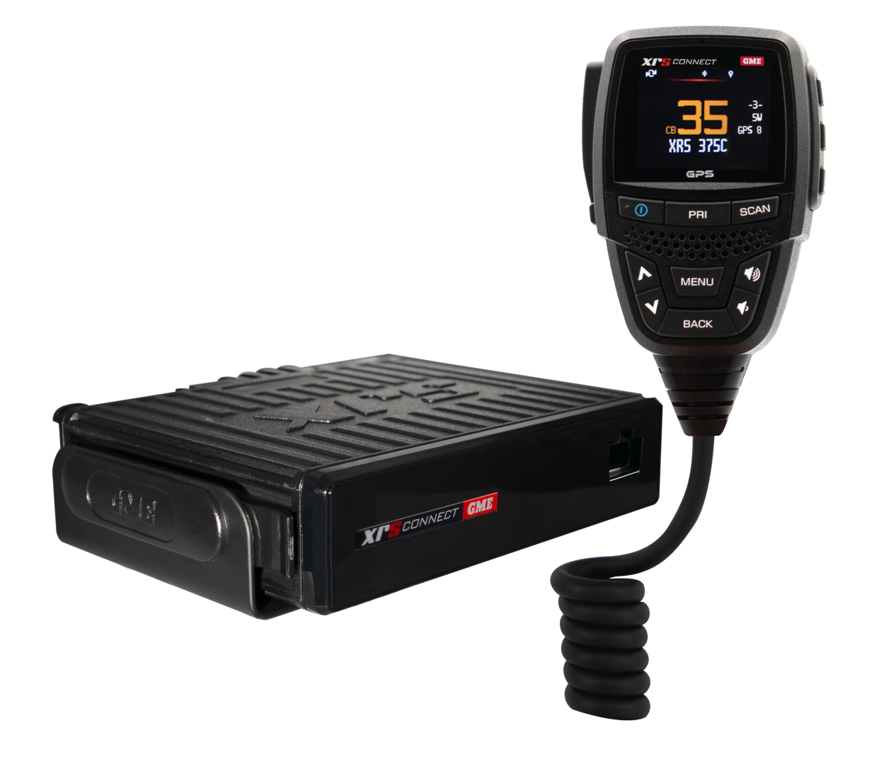 GME XRS-375C XRS™ Connect Heavy Duty Compact UHF CB Radio - Image 2